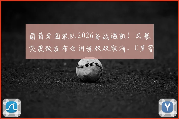葡萄牙国家队2026备战遇阻!风暴突袭致发布会训练双双取消,C罗等众球星行程受影响